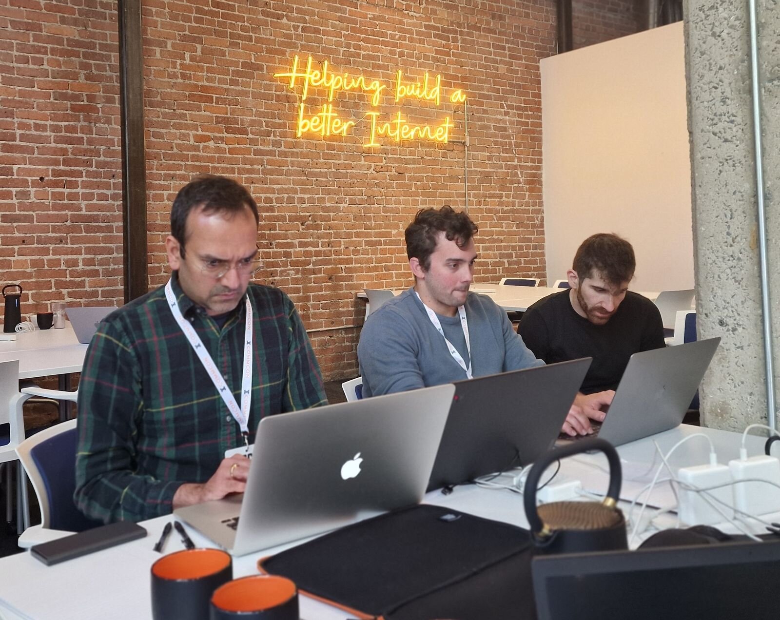 Our San Francisco hackers busy at work.