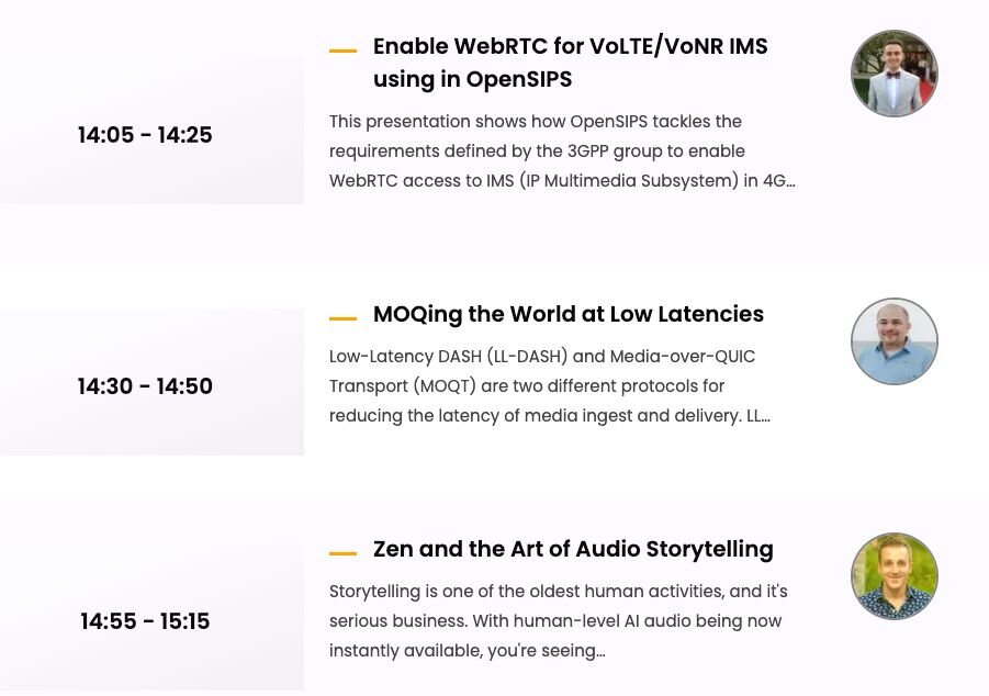 Part of the London schedule